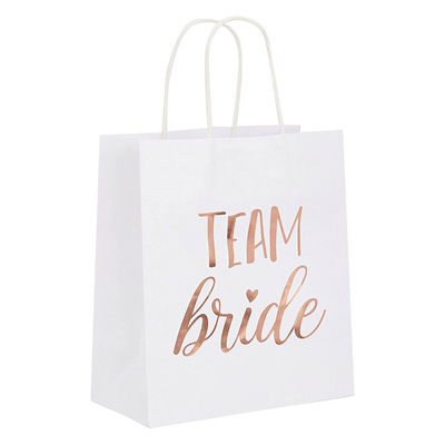 Recyclable Eco Printed Luxury Recycled Custom Paper Kraft Paper White Shopping Bags Craft Gift Packaging Bolsas De Papel With Your Own Logo