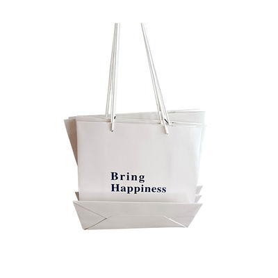 Wholesale Recyclable Dyed Shoes Luxury Clothes Printed Custom Small Logo Paper Bag Packaging Clothing Shopping Gift Jewelry