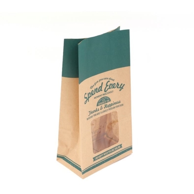 Recyclable Made In China Cute Kraft Paper Food Bag For Mushroom, Paper Sandwich Bags
